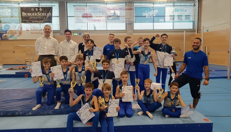 Fast durchweg auf dem Podest – Erfolgreicher Samstag für die Schmidener Turner