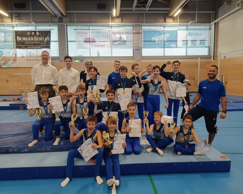 Fast durchweg auf dem Podest – Erfolgreicher Samstag für die Schmidener Turner